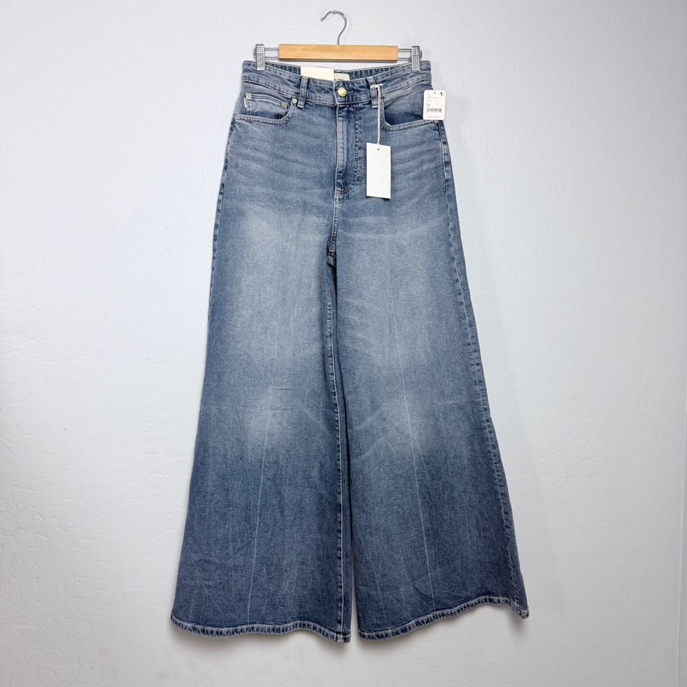 NEW DL1961 Lucila Ultra Wide Leg Ultra High Rise Jeans Wythe Vintage 29